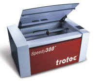 Лазерный гравер Speedy 300 от Trotec - планшетная система на базе CO2 лазера